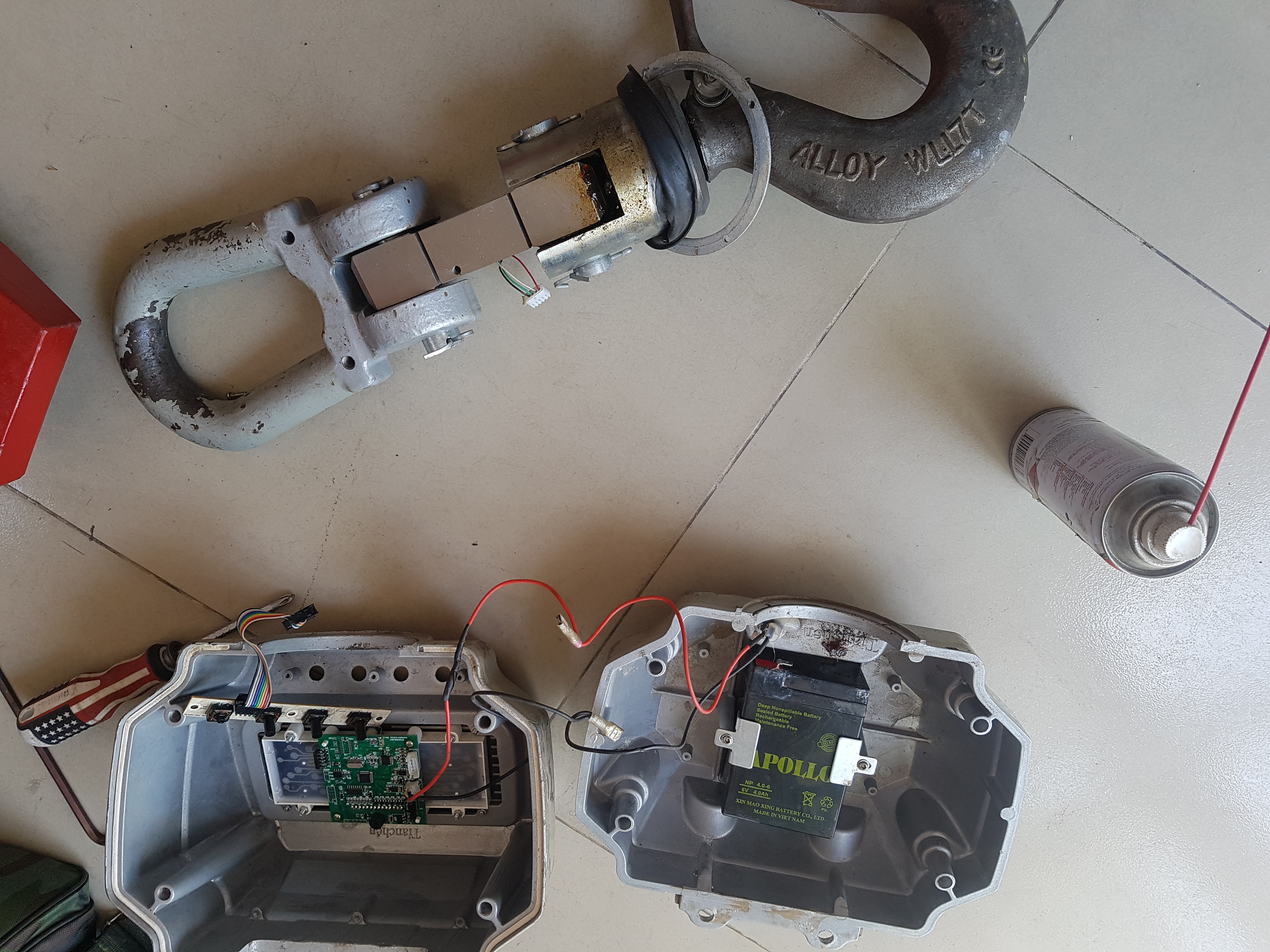 các lỗi và cách sữa cân treo điện tử